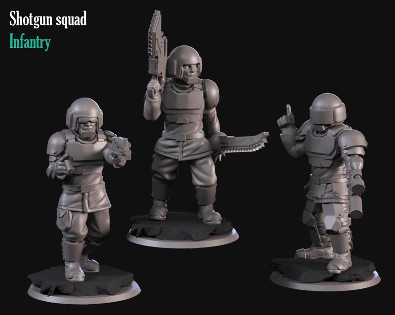 Pistol squad