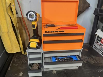 Mini Tool Box Side Cabinet