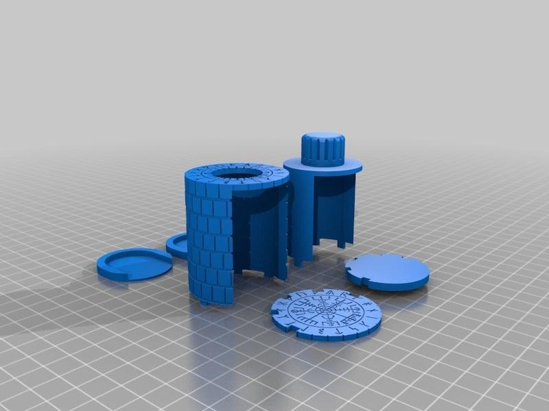 “The Vault” miniature holder