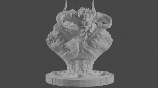 Diablo Lord of Terror Bust