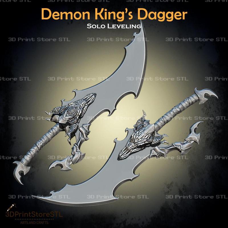 Demon King Dagger Cosplay Solo Leveling – STL File