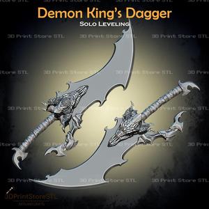 Demon King Dagger Cosplay Solo Leveling – STL File