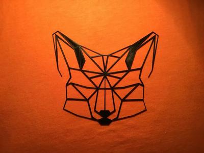 2D Fox (Low Poly)