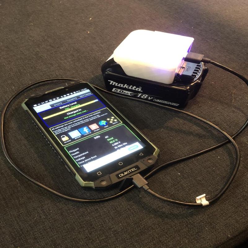 MUPB – Makita Usb PowerBank / charger with QC3.0 support