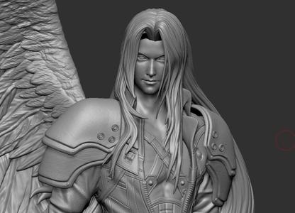 Sephiroth Final Fantasy VII REMAKE HIDEF KEYED