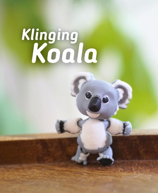 Klinging Koala – Articulated Fidget Koala – Ludo Flexy