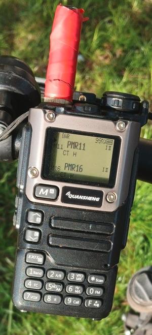 Printable Quansheng bike holder