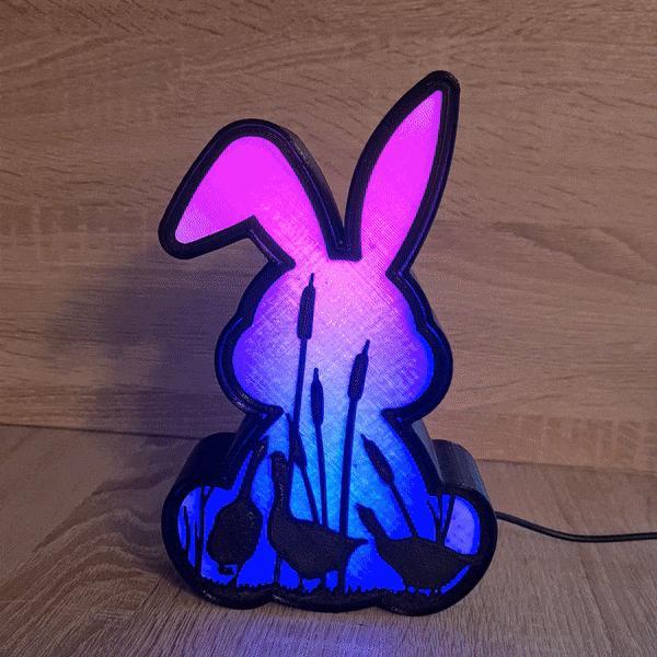 BUNNY RABBIT LED LAMP