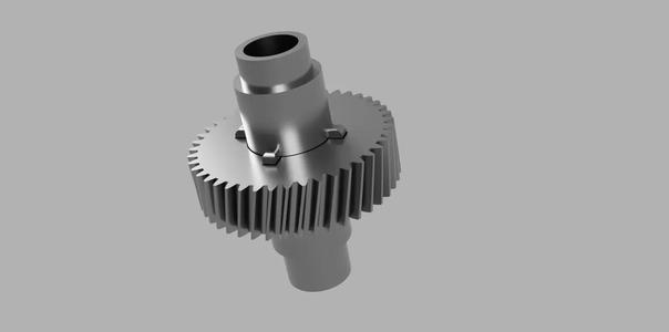 Helical worm gear for Tefal HT412