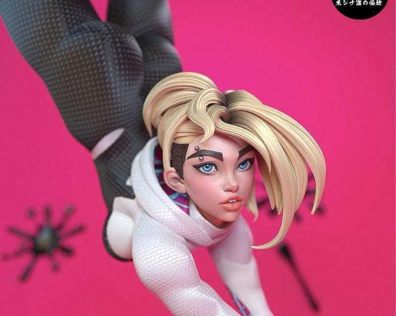 Spider-Gwen CHARACTER BY ESM