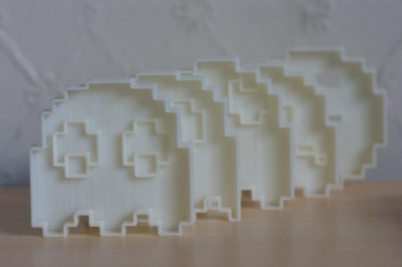 8 Bit Pacman Cookie Cutter Set