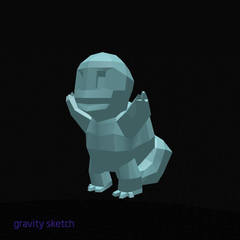 Low Poly Squirtle