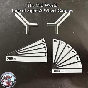 Wheel & LOS Gauges for Warhammer: The Old World