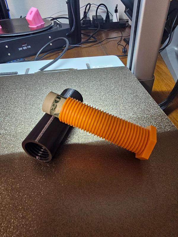 Annoying Money Gift Threaded Container