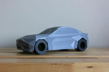 Low Poly BMW M2