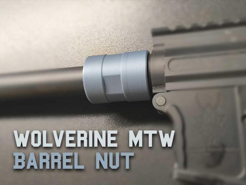 Wolverine MTW barrel Nut