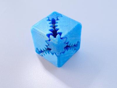 PLA Cube Gears v2