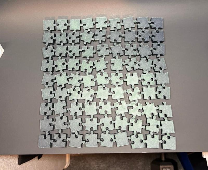 “Impossible” Puzzle 180x180mm [9 by 9 pieces]
