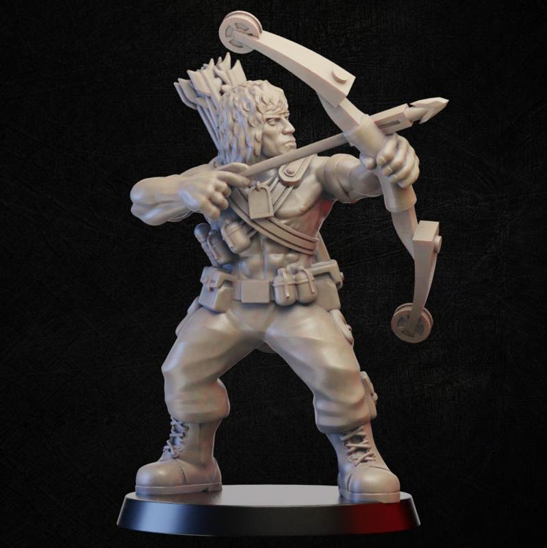Soldier archer shoot