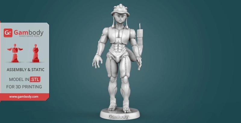 Meruem 3D Printing Figurine | Assembly