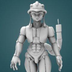 Meruem 3D Printing Figurine | Assembly