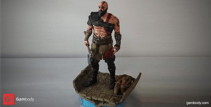 Grumpy Old Kratos 3D Printing Figurine | Assembly
