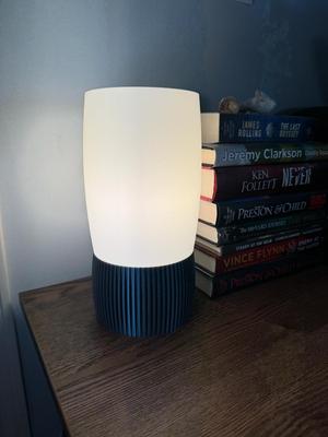 Modern Ribbed Lamp