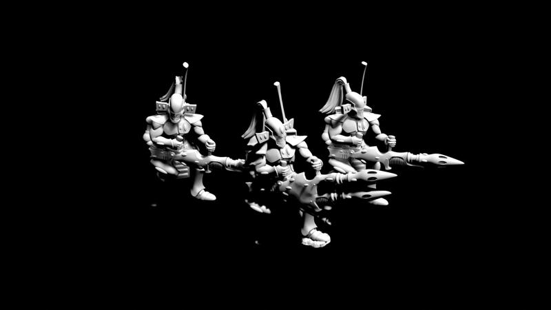 Poncey Space Elf Heavy Infantry Shooters of Death