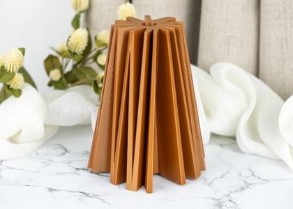 Origami Pleats Vase | Modern Minimalist Design for Home Decor