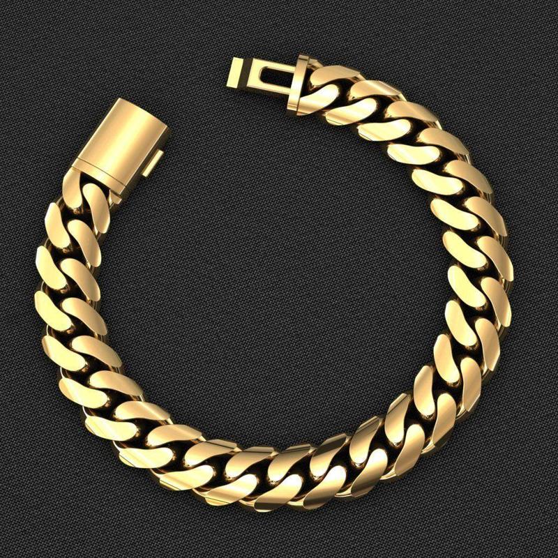 12 MM MIAMI CUBAN LINK PONG SET FOR BRACELET OR NECKLACE