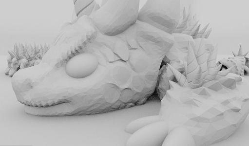 Mesh Mayhem Unicorn Dragon