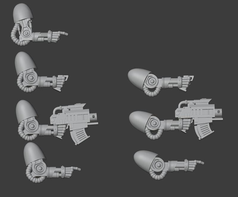 iron arm for iron hands 40k