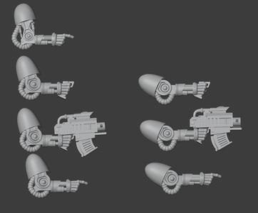 iron arm for iron hands 40k