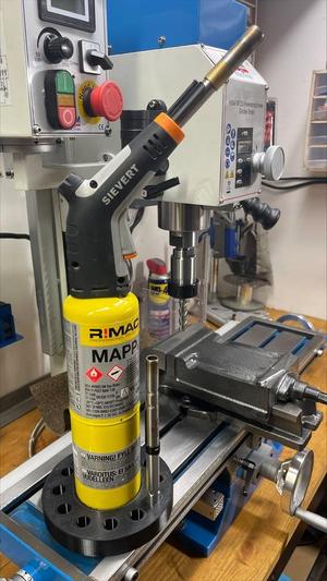 Sievert Powerjet Mapp Gas Burner Stand For Burner and 12 Nozzles