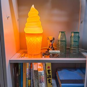 Ice Cream Lamp – Retro Style, Compatible with IKEA Strala Lamp