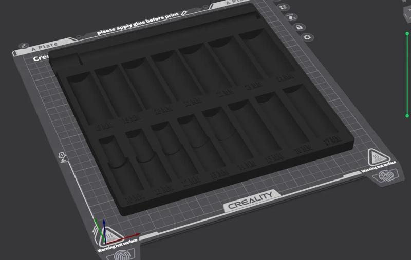 Gridfinity Impact Sockets 10mm – 24MM + 250mm Extension