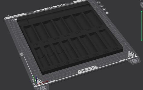 Gridfinity Impact Sockets 10mm – 24MM + 250mm Extension