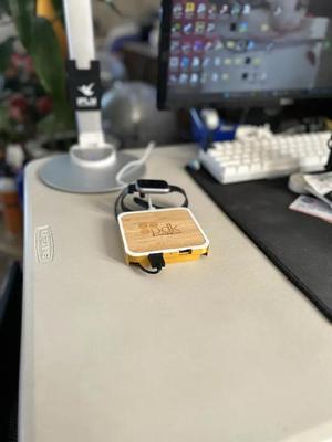 Wireless Charger Base With Cable Management Bottom
