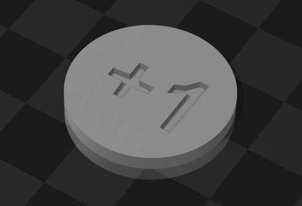+1 coin