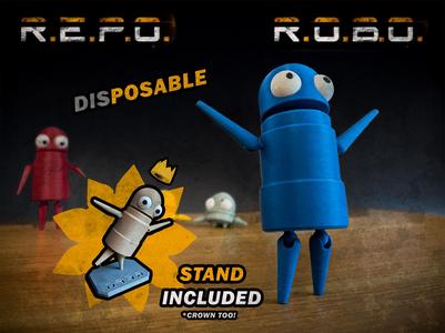 REPO ROBOT- posable and disposable