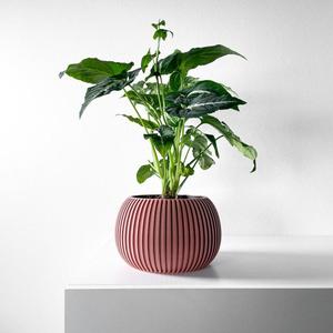 The Surno Planter Pot STL 3D Print File, Digital Download for 3D Printing, Home Decor Planter for Plants & Flowers