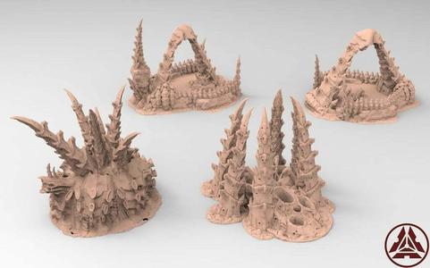 tyty tyran tyranid 40k starship trooper notable small terrain remix Part 9