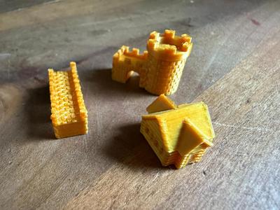 Custom Settlers of Catan Pieces