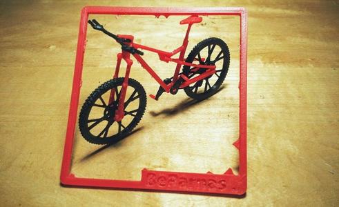 Snap-Together Model Mountain Bike