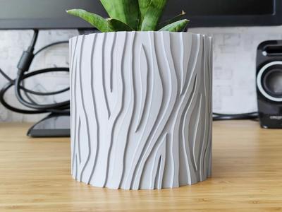 Zebra Plant Pot and Planter – Vase mode design