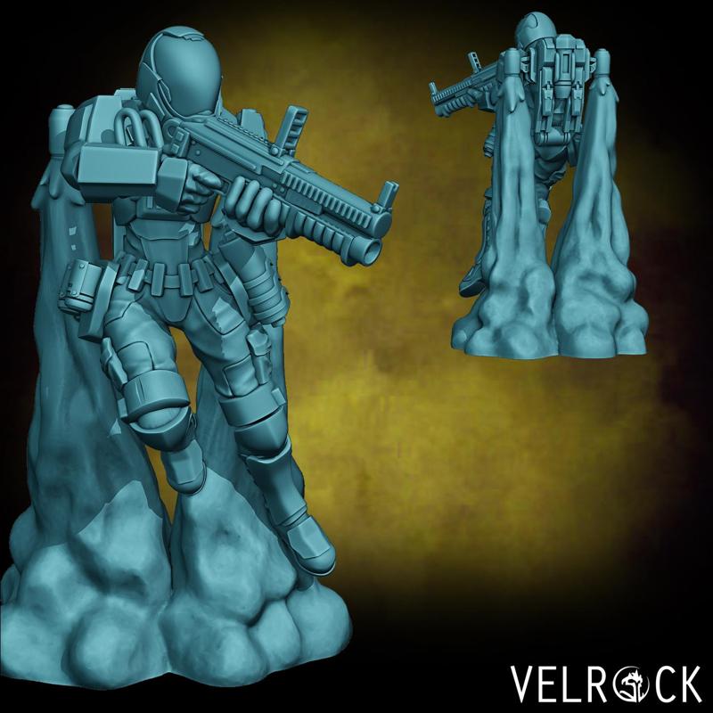 Tempest Guardsman Warbird 3 (Female) (PRESUPPORTED)