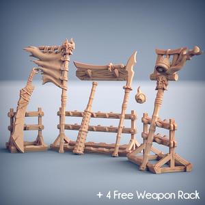 Weapons for Loot & Racks: Oni Clan