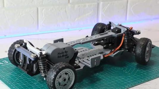 EdgeX 1/10 3D Printed Full Car Chassis Kit
