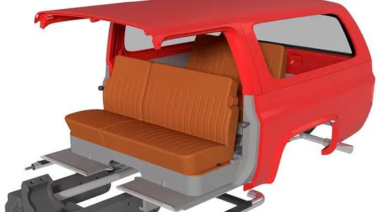 K20 Crew Cab to Suburban Conversion kit