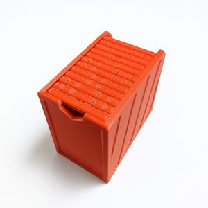 Slideback Box – print-in-place, support-free roll-top box!